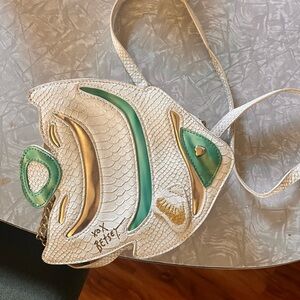 Vintage Betsy Johnson Fish Purse